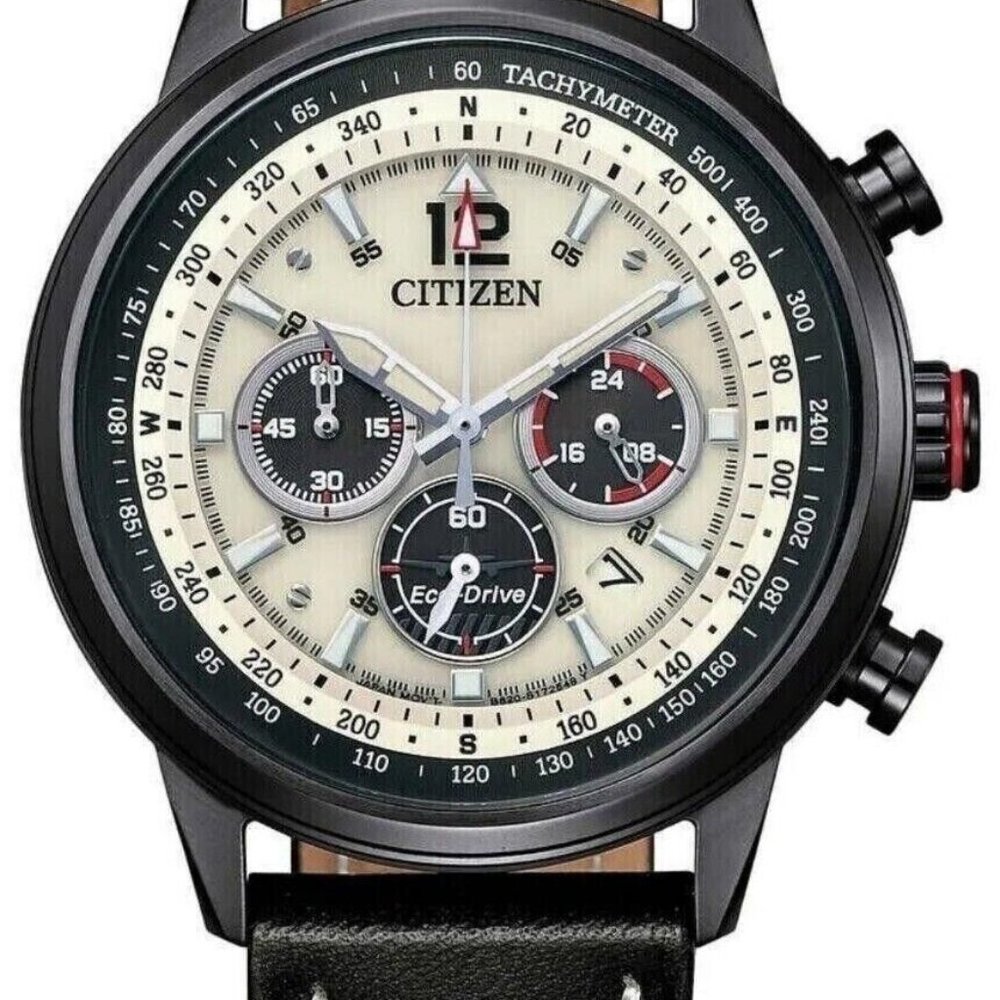 Citizen Black 44mm Multi Dial Men's Watch